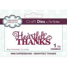 Mini Expressions - Heartfelt Thanks