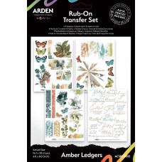 Arden Creative Studio - Amber Ledgers - Rub-On Transfer Set