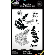 Arden Creative Studio - Maker Series - Fern Valley  Layering Clear Stamp