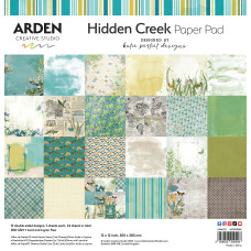 Arden Creative Studio - Hidden Creek - 12 x 12 Paper Pad