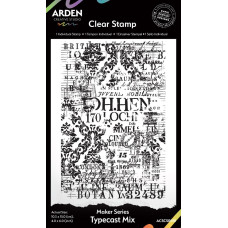 Arden Creative Studio - Maker Series - Typecast Mix Background Stamp