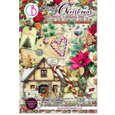 Ciao Bella Paper - Junk Journal & Ephemera Book - Cozy Christmas