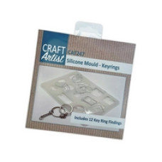 Craft Artist - Silicone Mould - Keyrings