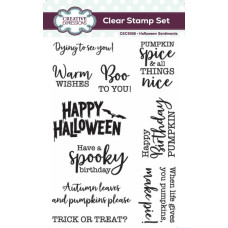 Creative Expressions - Autumn Collection - Halloween Sentiments