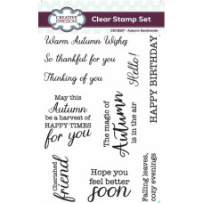 Creative Expressions - Autumn Collection - Autumn Sentiments Collection