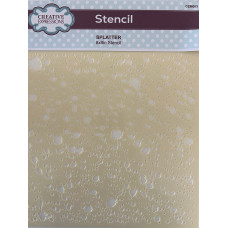 Creative Expressions - Autumn Collection - Splatter Stencil