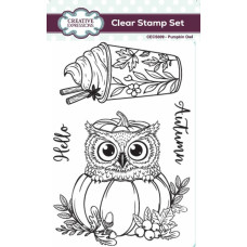 Creative Expressions - Autumn Collection - Pumpkin Owl