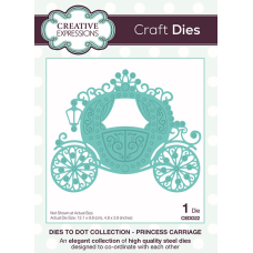 Creative Expressions - Dies To Dot Collection - Princess Carriage
