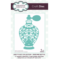 Creative Expressions - Dies To Dot Collection - Perfume Bottle