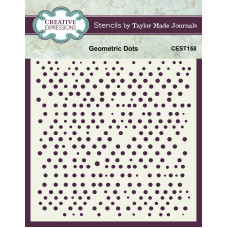 Taylor Made Journals - Stencils - Geometric Dots