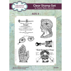 Taylor Made Journals - Clear Stamp Set - Ads 3