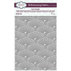 3D Embossing Folder - Fan Palms