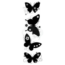 Woodware Clear Singles - Butterfly Silhouettes Woodware Clear Singles - Butterfly Silhouettes