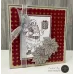 Jamie Rodgers Crafts - Christmas Wishes Collection - Poinsettia Foliage Stamp Set