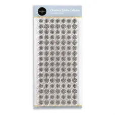 Jamie Rodgers Crafts - Christmas Wishes Collection - Snowflake Stripes DL Stamp