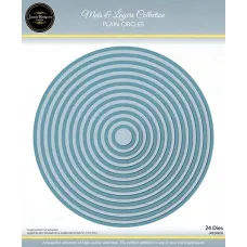 Jamie Rodgers Crafts - Mat & Layers Collection - Plain Circles