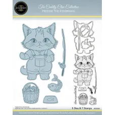Jamie Rodgers Crafts - The Cuddly Clan Collection - Freddie The Fisherman