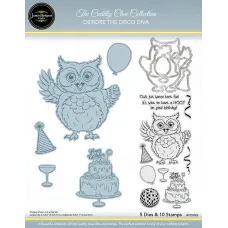 Jamie Rodgers Crafts - The Cuddly Clan Collection - Deirdre The Disco Diva