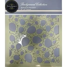 Jamie Rodgers Crafts - Background Collection - Balloons And Streamers