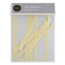 Jamie Rodgers Crafts - Focal Stencil Collection - Scene Building