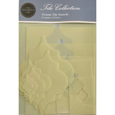 Jamie Rodgers Crafts - Tile Collection - Ornate Tile Stencils Set