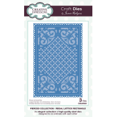 Jamie Rodgers - Pierced Collection - Regal Lattice Rectangle