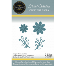 Jamie Rodgers Crafts - Florist Collection - Crescent Flora Die Set