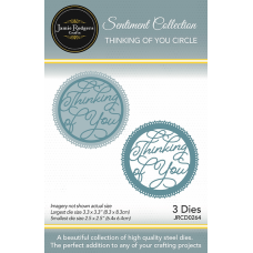 Jamie Rodgers Crafts - Sentiment Collection - Thinking of You Circle
