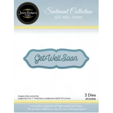 Jamie Rodgers Crafts - Sentiment Collection - Get Well Soon