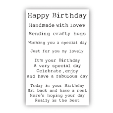 Julie Hickey Designs - Sentiment Medley Stamp Set