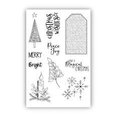 Julie Hickey Designs - Christmas Elements Stamp Set