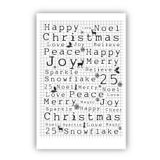 Julie Hickey Designs - Christmas Greetings A6 Stamp Set