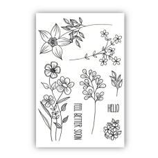 Julie Hickey Designs - Nature's Garden 3 - A6 Stamp Set Julie Hickey Designs - Nature's Garden 3 - A6 Stamp Set