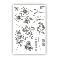 Julie Hickey Designs - Nature's Garden 4 - A6 Stamp Set Julie Hickey Designs - Nature's Garden 4 - A6 Stamp Set