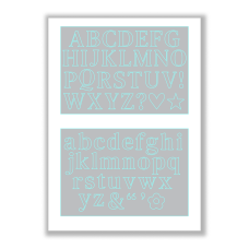 Julie Hickey Designs - Hazel's Alphabet Die Set Julie Hickey Designs - Hazel's Alphabet Die Set