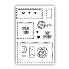 Julie Hickey Designs - Postage & More! A6 Stamp Set Julie Hickey Designs - Postage & More! A6 Stamp Set