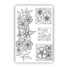 Julie Hickey Designs - Blooming Gorgeous A6 Stamp Set Julie Hickey Designs - Blooming Gorgeous A6 Stamp Set
