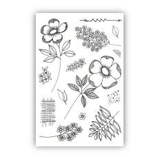 Julie Hickey Designs - Nature's Garden 1 - A6 Stamp Set Julie Hickey Designs - Nature's Garden 1 - A6 Stamp Set