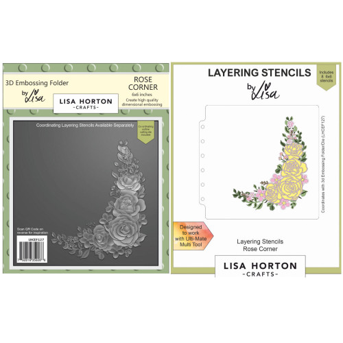 Lisa Horton Crafts - Rose Corner Bundle