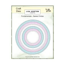 Lisa Horton Crafts - Fundamentals Die Set - Nested Circles