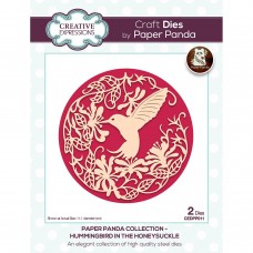 Paper Panda - Craft Die - Hummingbird In The Honeysuckle