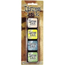 Distress Mini Ink Pads - Kit 10