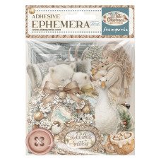 Stamperia - White Christmas - Ephemera Stamperia - White Christmas - Ephemera