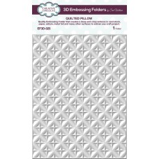 3D Embossing Folder - Quilted Pillow