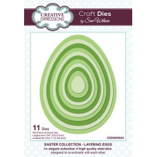 Sue Wilson - Easter Collection - Layering Eggs Sue Wilson - Easter Collection - Layering Eggs