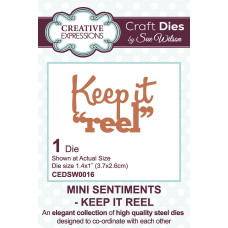 Sue Wilson - Mini Sentiments - Keep It Reel