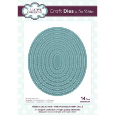 Sue Wilson - Noble Collection - Fine Postage Stamp Ovals Craft Dies