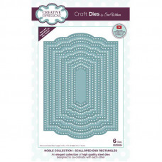 Noble Collection - Scalloped End Rectangles 