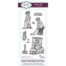 Sue Wilson - The Vintage Wisdom Collection - Murray, Ethel and Ralph Tee Off 