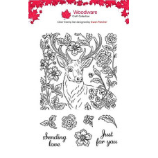 Woodware - Clear Stamp Set - Forest Stag